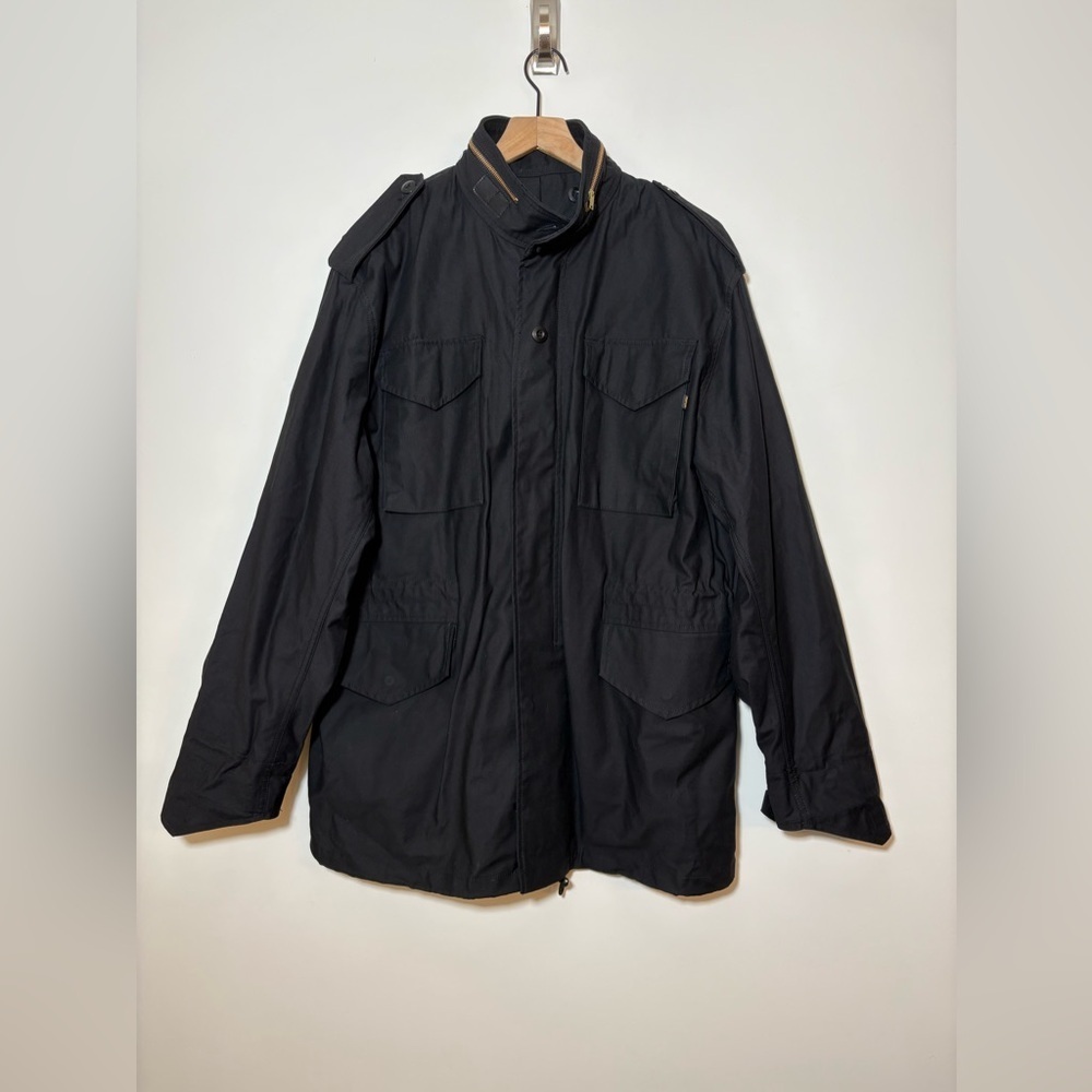 Alpha Industries Mods Coat M-65 Mens Military Jacket Black 8415-01-099-7838